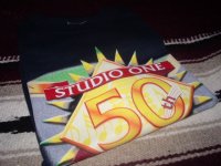 STUDIO ONE 50th ANNIVERSARY OFFICIAL T-SHIRTS/ NAVY /(XL)