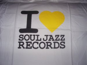 画像1: SOUL JAZZ RECORDS- OFFICAL T-SHIRTS/(L)/ WHITE/