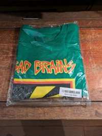 BAD BRAINS-CAPITOL OFFICIAL T-SHIRTS / GREEN / XL / 