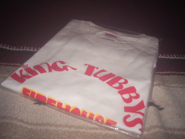 KING TUBBYS FIREHOUSE OFFCIAL T-SHIRTS / WHITE / (L)