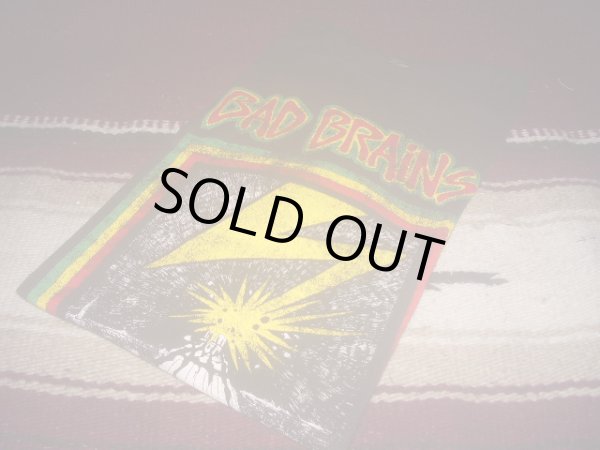 画像1: BAD BRAINS-CAPITOL OFFICIAL T-SHIRTS / CHARCOAL DISTRESSED / L /ダメージアリネックに１ミリほどのホール