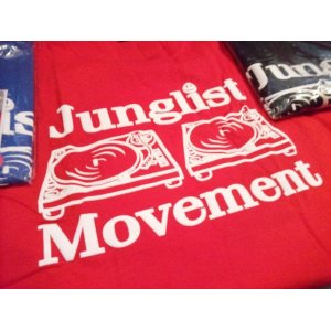 画像: JUNGLIST MOVEMENT OFFICIAL T-SHIRTS / RED / XL /