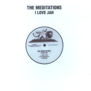 画像: THE MEDITATIONS-I LOVE JAH