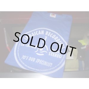 画像: JAMAICAN RECORDINGS OFFICIAL T-SHIRTS/BLUE/(M)