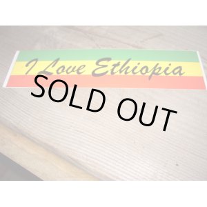 画像: I LOVE ETHIOPIA/ STICKER