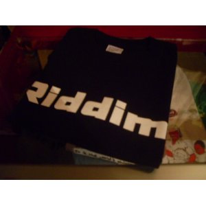 画像: RIDDIM OFFICIAL T-SHIRTS/BLACK/(S)