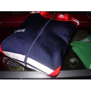 画像: ADIDAS JERSEY EU model/M~L/RED/NAVY/WITHE