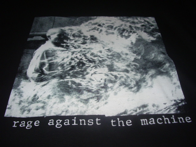 画像: RAGE AGAINST THE MACHINE LONG T-SHIRTS/BLACK/(L~XL) DEADSTOCK