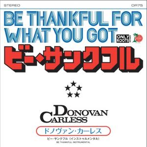 画像1: DONOVAN CARLESS - BE THANKFUL / 7" /