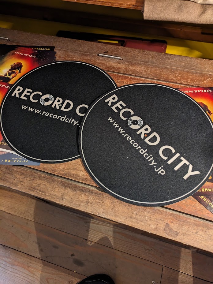 画像1: RECORDCITY OFFICIAL SLIP-MAT / 2 Pieces set送料込み