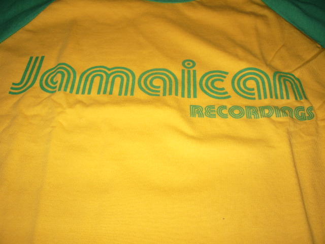 画像: JAMAICAN RECORDINGS OFFICIAL RAGLAN/YELLOW&GREEN/(L)