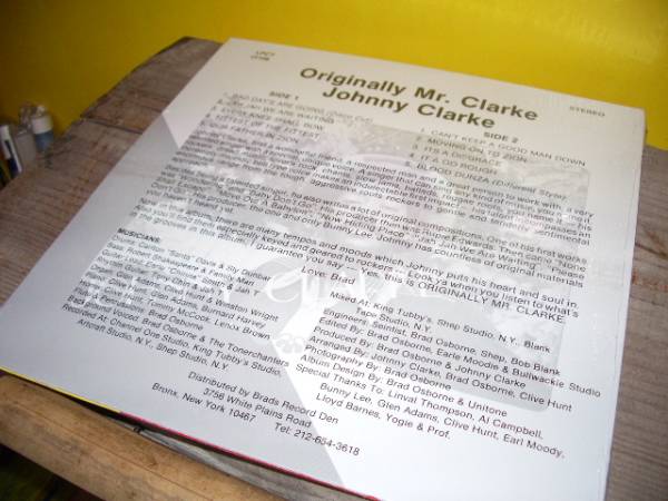 画像: JOHNNY CLARKE-ORIGINALLY MR CLARKE