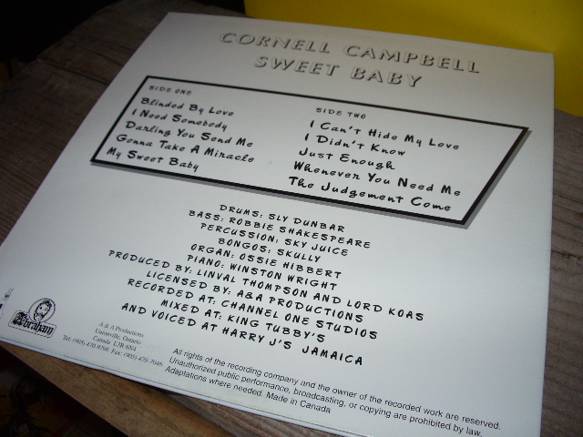 画像: CORNELL CAMPBELL-SWEET BABY
