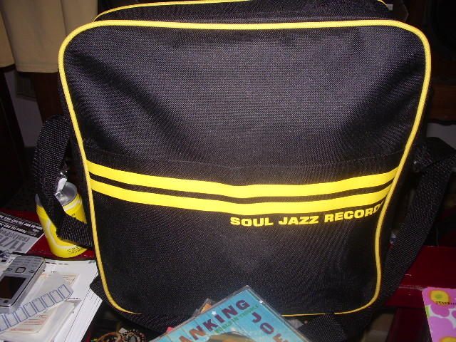 画像: SOUL JAZZ RECORDS- OFFICAL RECORDS BAG/BLACK&YELLOW