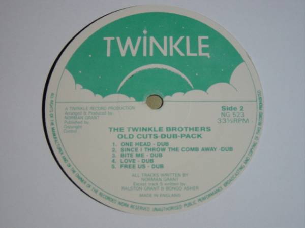 画像: TWINKLE BROTHERS-DUB PACK OLD CUTS